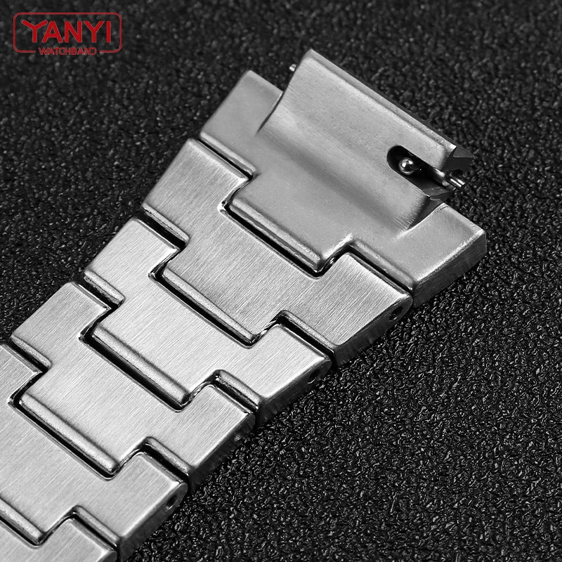 Stainless Steel Watchband for Casio G-SHOCK GW-M5610 DW5600 GA2100 - Solid Steel Strap