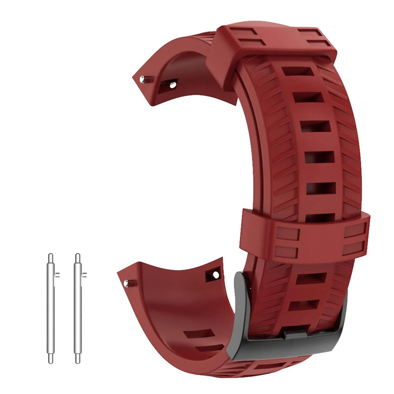 Sport Silicone Watchband for Suunto 9 & 9 Baro – High-Quality Replacement Strap