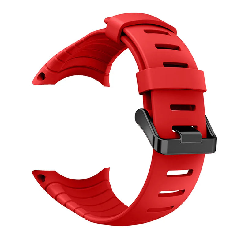 Silicone Replacement Watchband Strap for Suunto Core Smartwatch