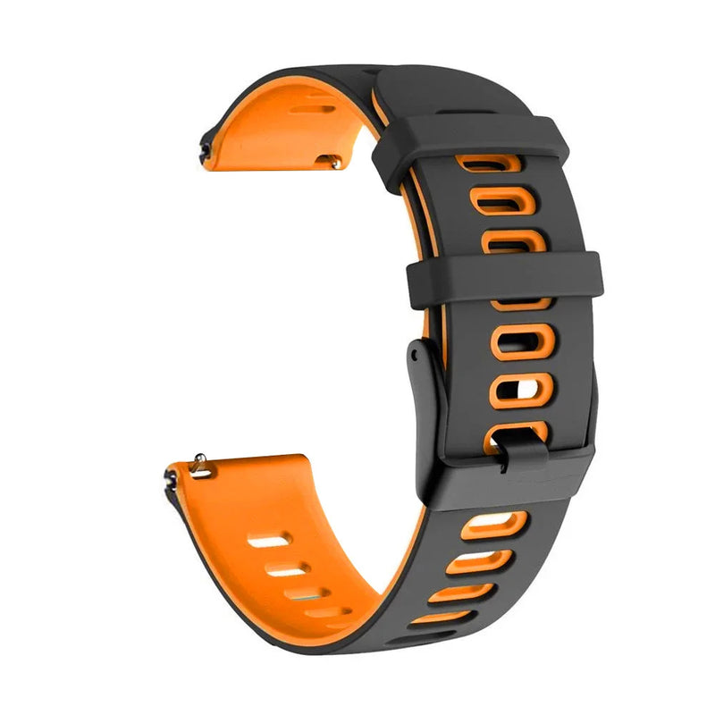 20mm Silicone Replacement Strap for Suunto 3 Fitness, Polar Ignite 2/3, Unite, & More