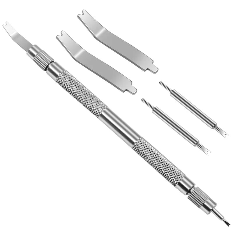 5pc Adjustable Metal Watch Band Link Remover Pin Set