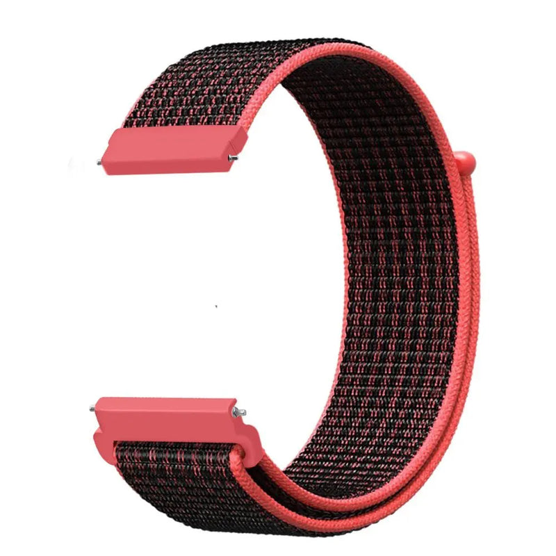 Woven Nylon Strap for Garmin Vivomove Sport, Venu 2 Plus, Vivo WATCH 2, Xiaomi S1, TicWatch GTK/GTA