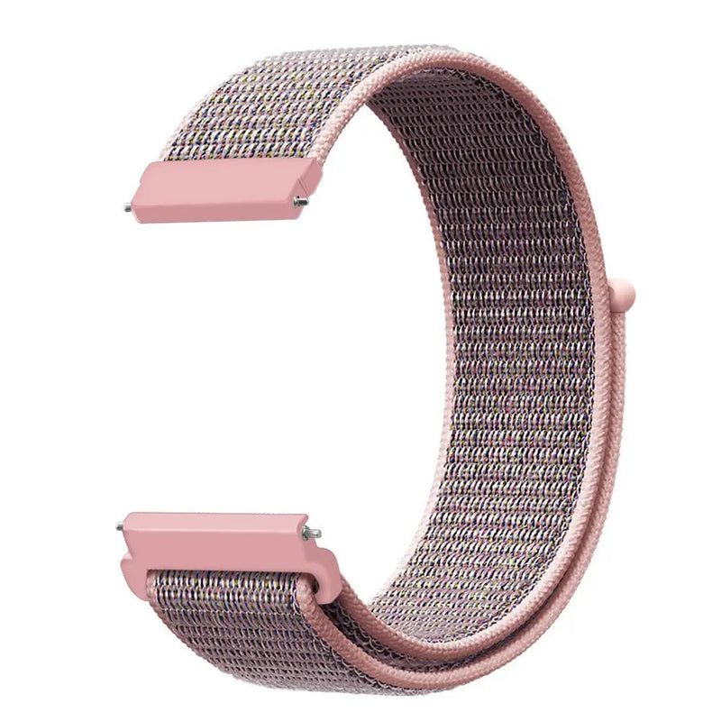 Woven Nylon Strap for Garmin Vivomove Sport, Venu 2 Plus, Vivo WATCH 2, Xiaomi S1, TicWatch GTK/GTA