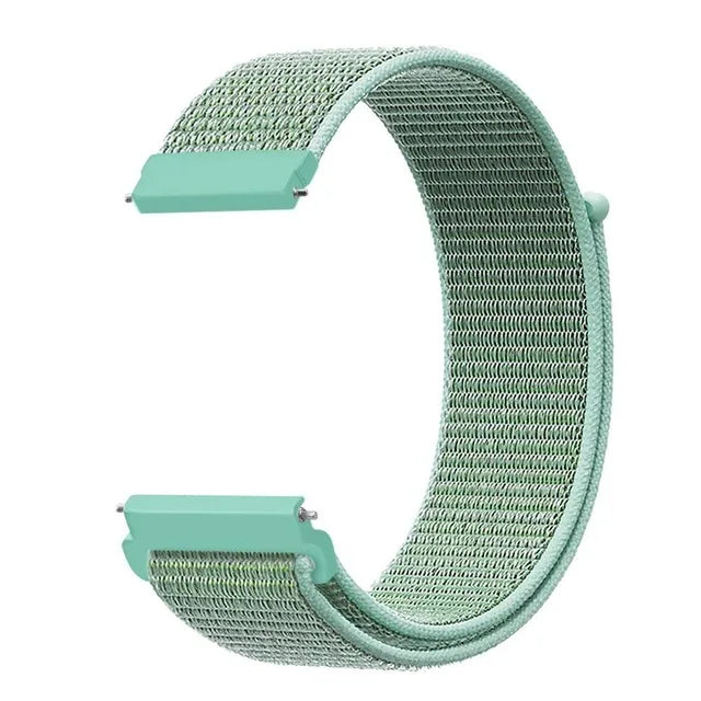 Woven Nylon Strap for Garmin Vivomove Sport, Venu 2 Plus, Vivo WATCH 2, Xiaomi S1, TicWatch GTK/GTA