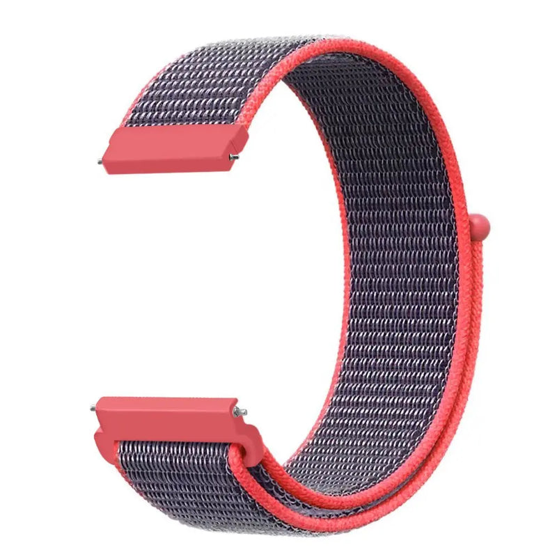 Woven Nylon Strap for Garmin Vivomove Sport, Venu 2 Plus, Vivo WATCH 2, Xiaomi S1, TicWatch GTK/GTA