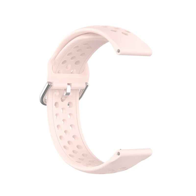 Silicone Watchband for Moto 360 2nd Gen, Pebble Time, ZTE Quartz, and More – 22mm Sport Strap