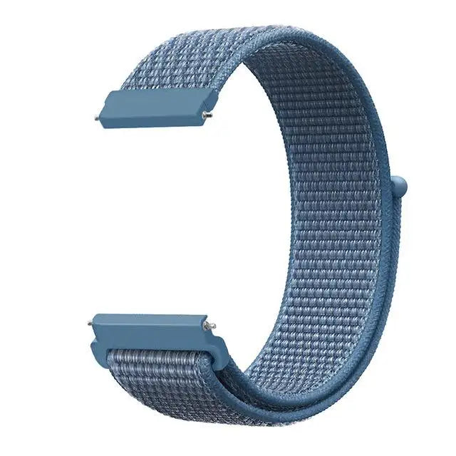 Woven Nylon Strap for Garmin Vivomove Sport, Venu 2 Plus, Vivo WATCH 2, Xiaomi S1, TicWatch GTK/GTA