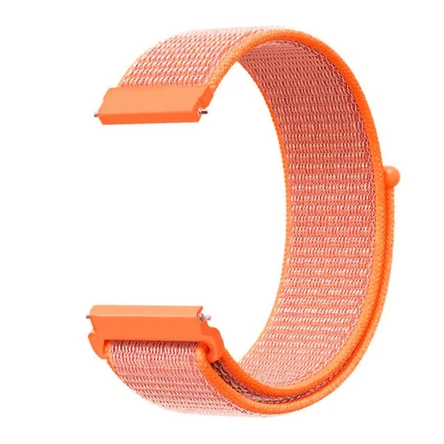 Woven Nylon Strap for Garmin Vivomove Sport, Venu 2 Plus, Vivo WATCH 2, Xiaomi S1, TicWatch GTK/GTA