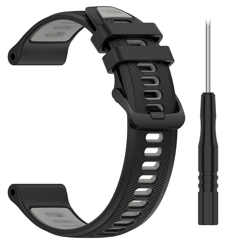 Sport Silicone Strap for Garmin Forerunner 965, 955 Solar, 945 LTE, 935, 745 – Watchband Accessories