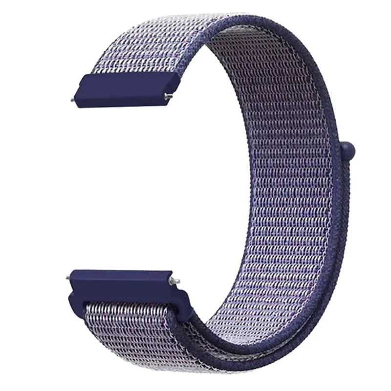 Nylon Loop Strap for Omega X Swatch Joint MoonSwatch & Other Smartwatches (20mm)