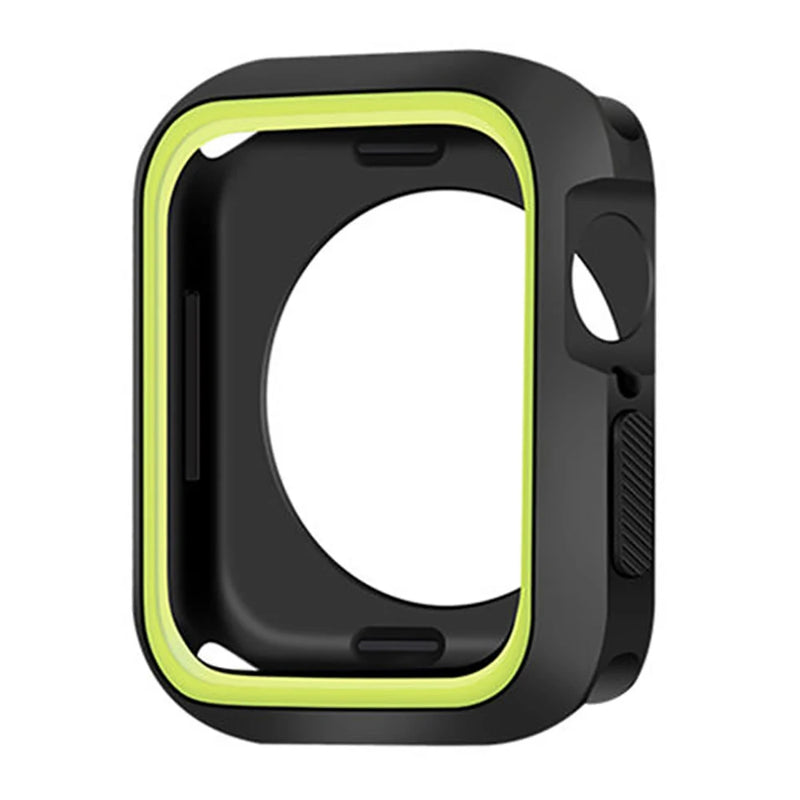 Bumper Protective Case for Apple Watch - Series 8/7/6/SE/5/4 - 38-45mm - Silicone