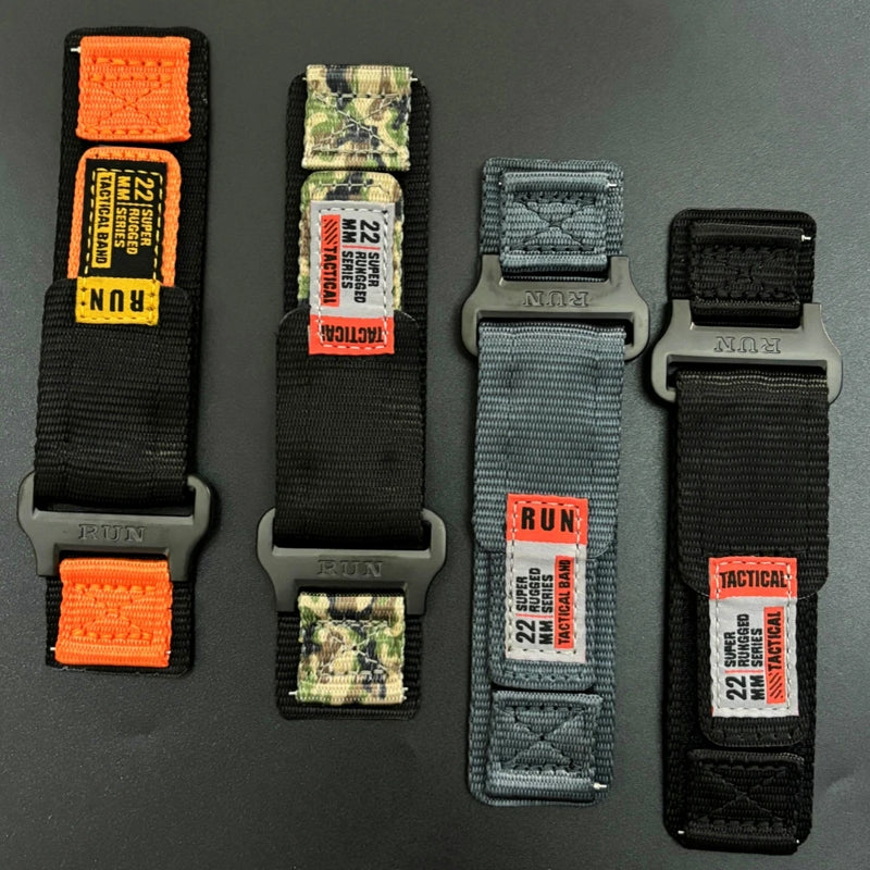 20mm & 22mm Easy Fit Nylon Strap for Garmin Forerunner 255/265/965, Vivoactive 4, Venu, Active Watch