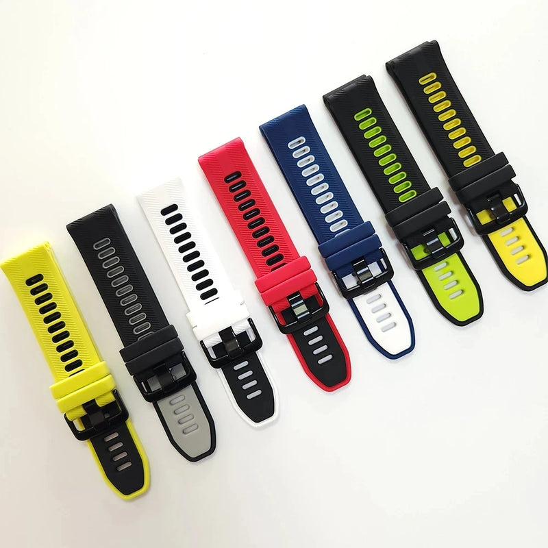 Sport Silicone Strap for Garmin Forerunner 965, 955 Solar, 945 LTE, 935, 745 – Watchband Accessories