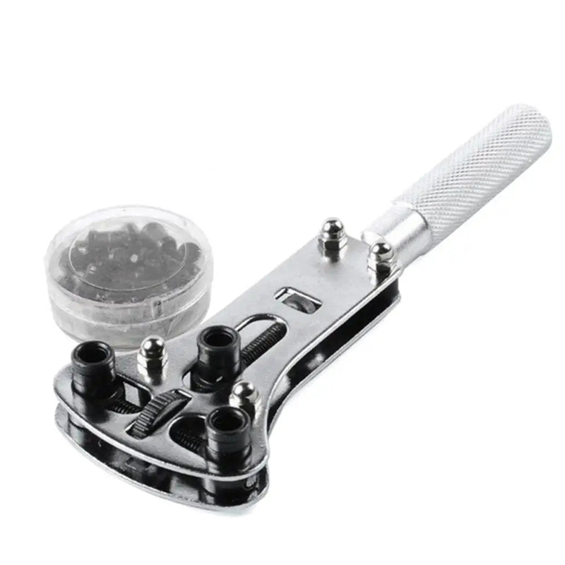 Waterproof Screw Watch Case Opener, Adjustable Wrench, Steel, Repair Tool