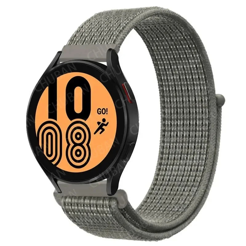 Nylon Loop Strap (20mm/22mm) for Samsung Galaxy, Huawei GT, Amazfit, Garmin, Xiaomi: Comfortable and Stylish