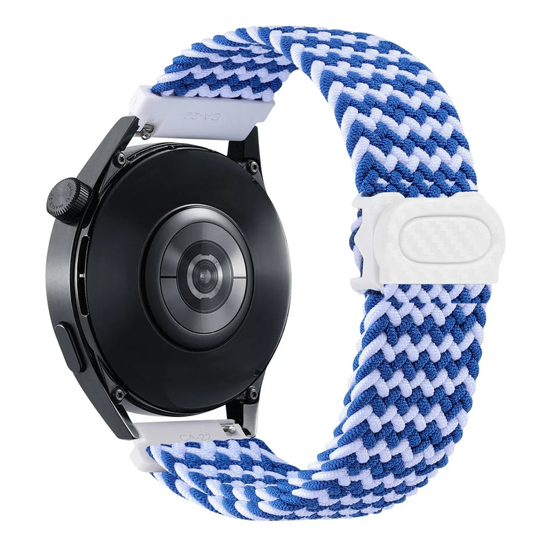 20mm/22mm Braided Nylon Loop Strap for Samsung Galaxy, Huawei GT: Selection One