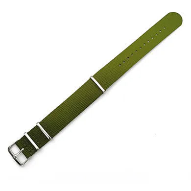 Universal Canvas Nylon NATO Watch Strap for Rolex, Longines, Tissot, SEIKO, OMEGA - 18mm-22mm