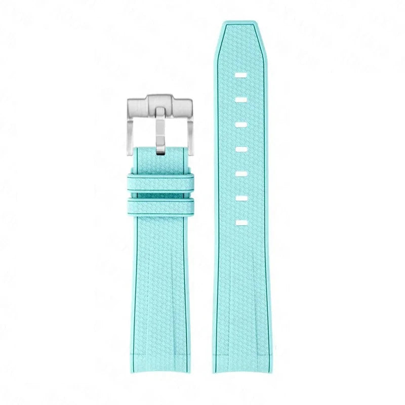 Silicone Strap for Swatch X Omega Moonswatch Stainless Steel Buckle 20mm 22mm Waterproof Band