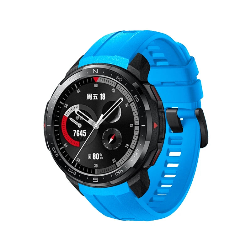 Silicone Strap for Honor Watch GS Pro: Comfortable and Durable