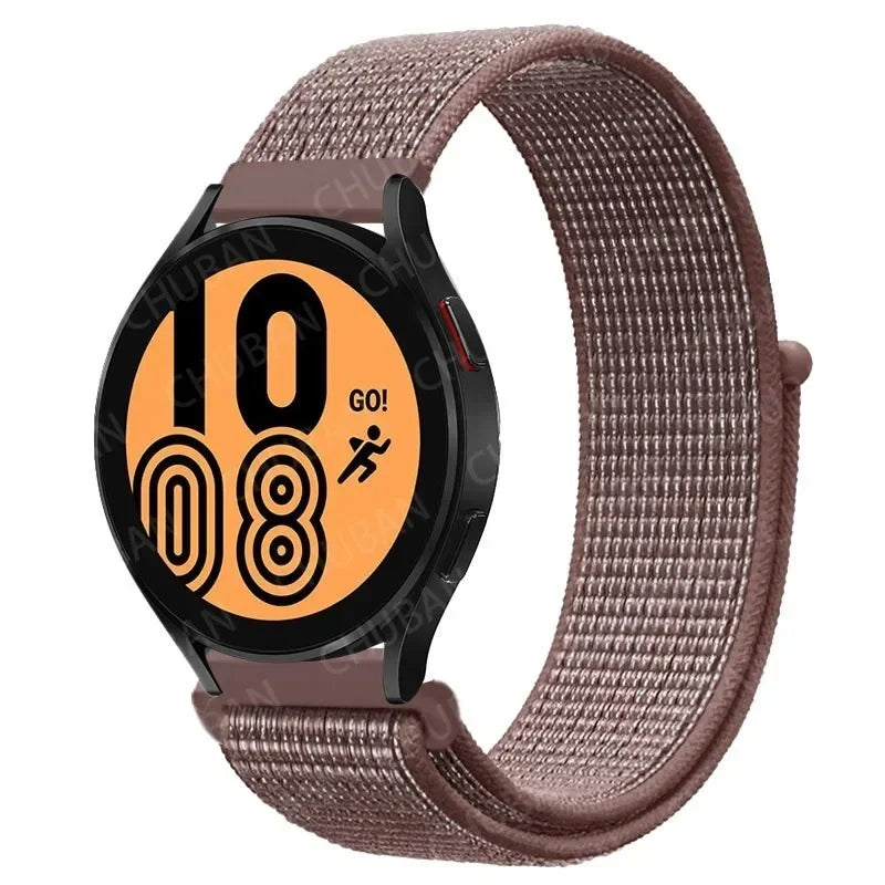 Nylon Loop Strap (20mm/22mm) for Samsung Galaxy, Huawei GT, Amazfit, Garmin, Xiaomi: Comfortable and Stylish