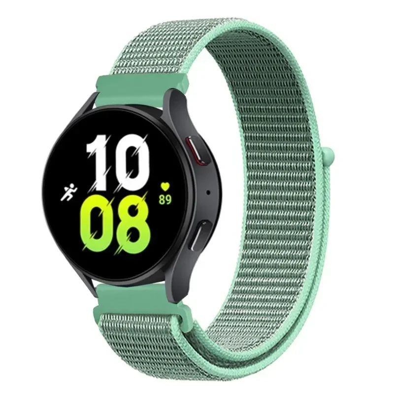 Nylon Loop Strap (20mm/22mm) for Samsung Galaxy, Huawei GT, Amazfit, Garmin, Xiaomi: Comfortable and Stylish