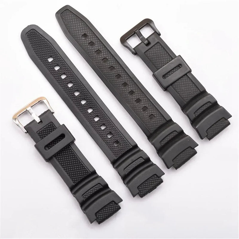 18mm Rubber Silicone Strap G-SHOCK AQ-S810W, AE-1000W, SGW-400H/300H/500H, W-735H, W-216H, MRW-200H