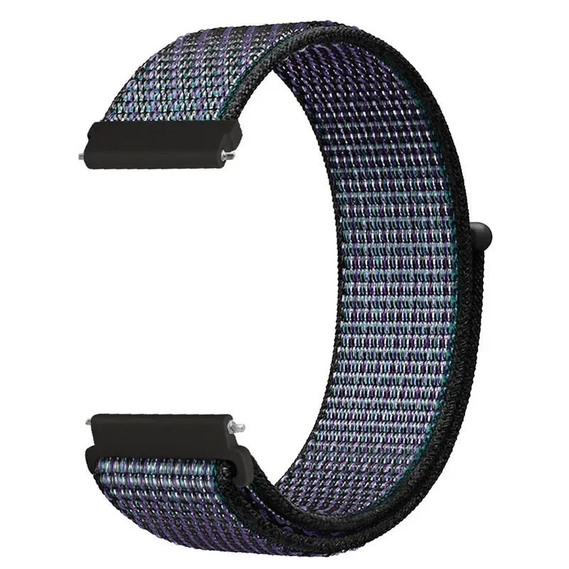 Nylon Loop Strap for Omega X Swatch Joint MoonSwatch & Other Smartwatches (20mm)