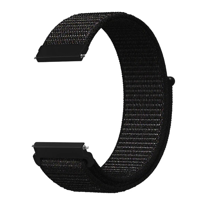 Woven Nylon Strap for Garmin Vivomove Sport, Venu 2 Plus, Vivo WATCH 2, Xiaomi S1, TicWatch GTK/GTA