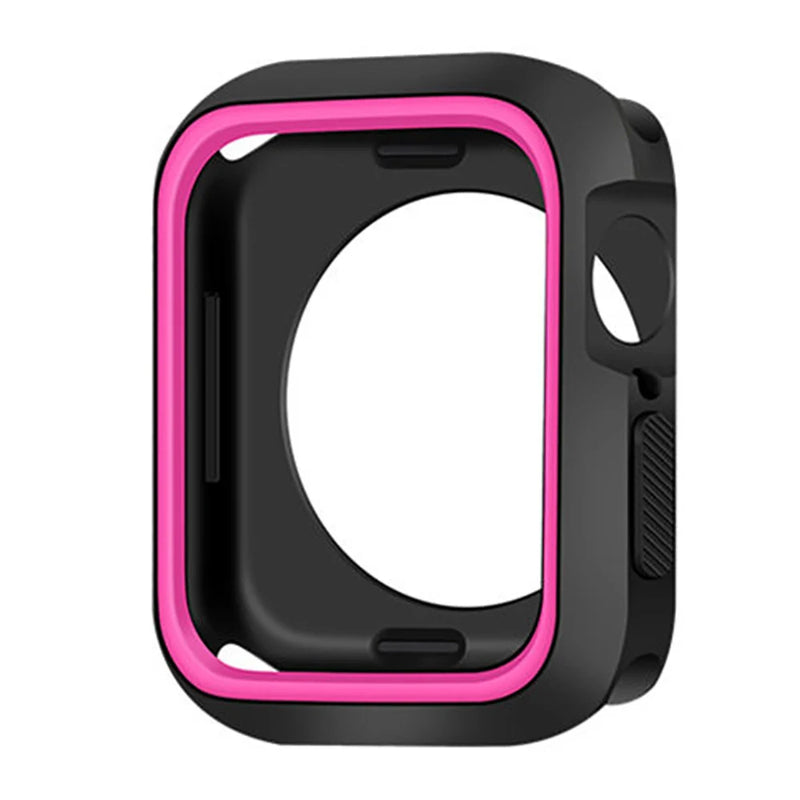 Bumper Protective Case for Apple Watch - Series 8/7/6/SE/5/4 - 38-45mm - Silicone