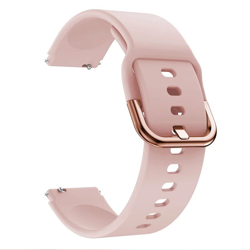 18mm Silicone Band with Colorful Buckle for Huawei Watch GT4 41mm