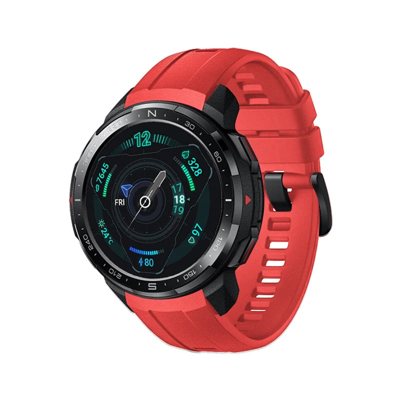 Silicone Strap for Honor Watch GS Pro: Comfortable and Durable