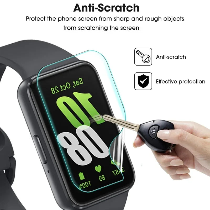 Hydrogel Screen Protector for Samsung Galaxy Fit 3 – Anti-Scratch TPU Protective Film