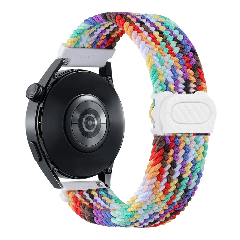 20mm/22mm Braided Nylon Loop Strap for Samsung Galaxy, Huawei GT: Selection Two