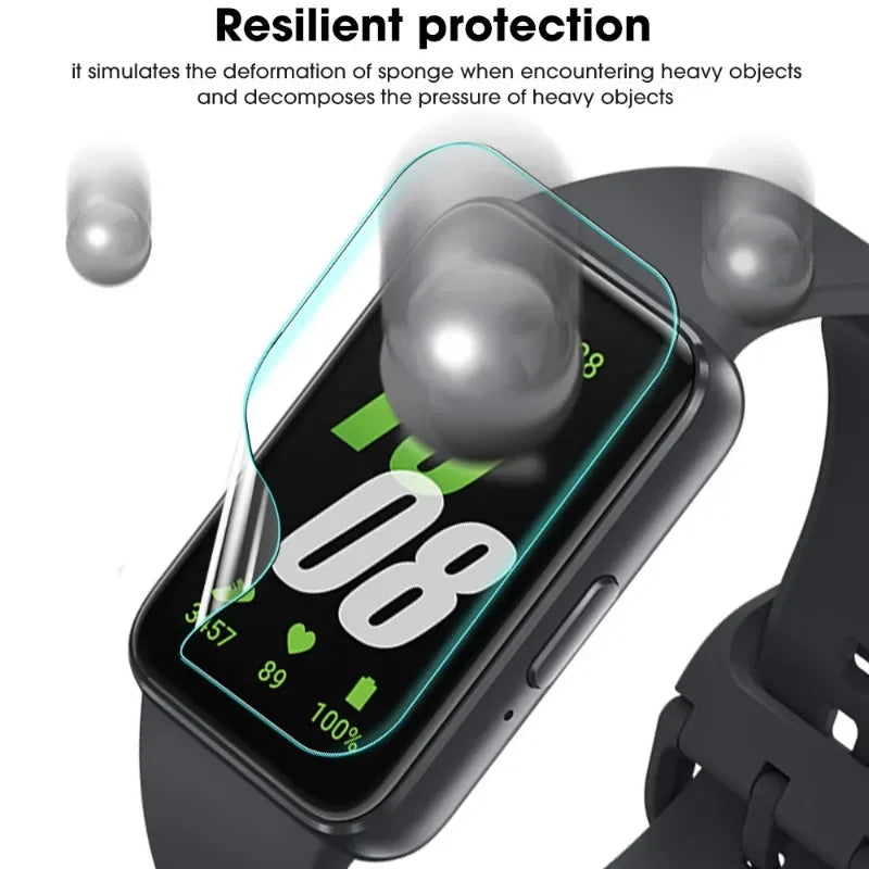 Hydrogel Screen Protector for Samsung Galaxy Fit 3 – Anti-Scratch TPU Protective Film