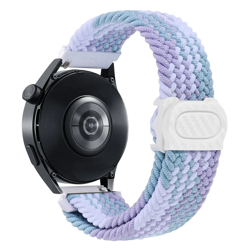 20mm/22mm Braided Nylon Loop Strap for Samsung Galaxy, Huawei GT: Selection Two