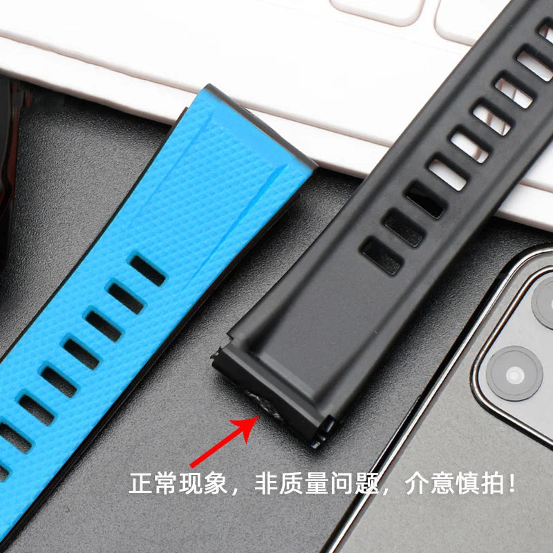 Resin Rubber Strap for Casio G-SHOCK GA-2000-1A2 PRG-600 PRW-6600, Silicone Band JCO-J41