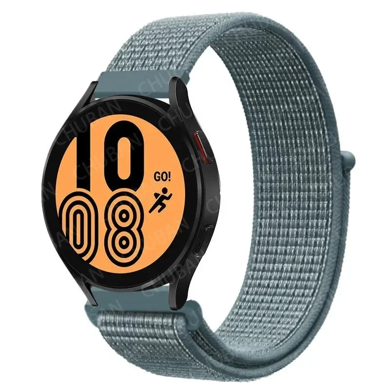 Nylon Loop Strap (20mm/22mm) for Samsung Galaxy, Huawei GT, Amazfit, Garmin, Xiaomi: Comfortable and Stylish