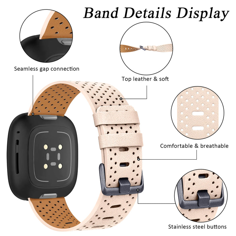 Premium Replacement Strap for Fitbit Versa 3/4, Sense & Sense 2 – Stylish & Comfortable