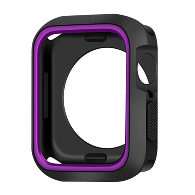 Bumper Protective Case for Apple Watch - Series 8/7/6/SE/5/4 - 38-45mm - Silicone