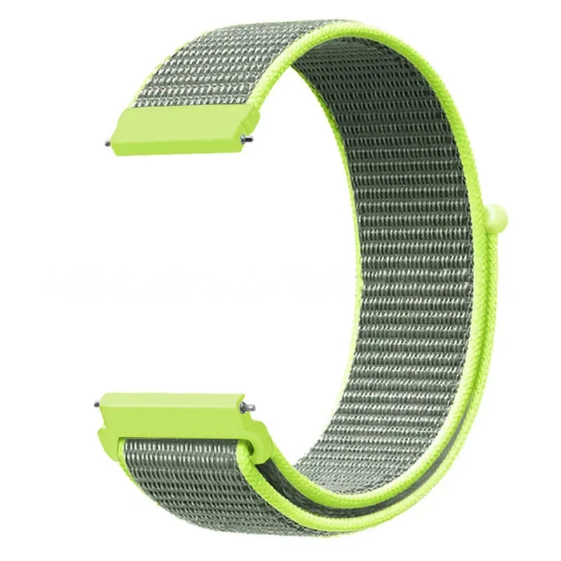 Nylon Loop Strap for Omega X Swatch Joint MoonSwatch & Other Smartwatches (20mm)