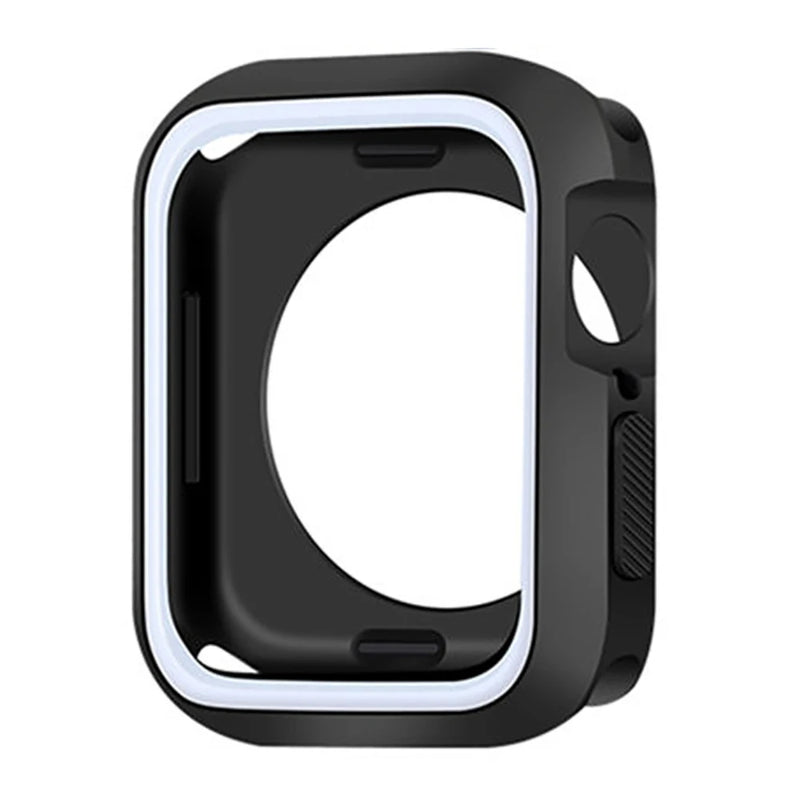 Bumper Protective Case for Apple Watch - Series 8/7/6/SE/5/4 - 38-45mm - Silicone