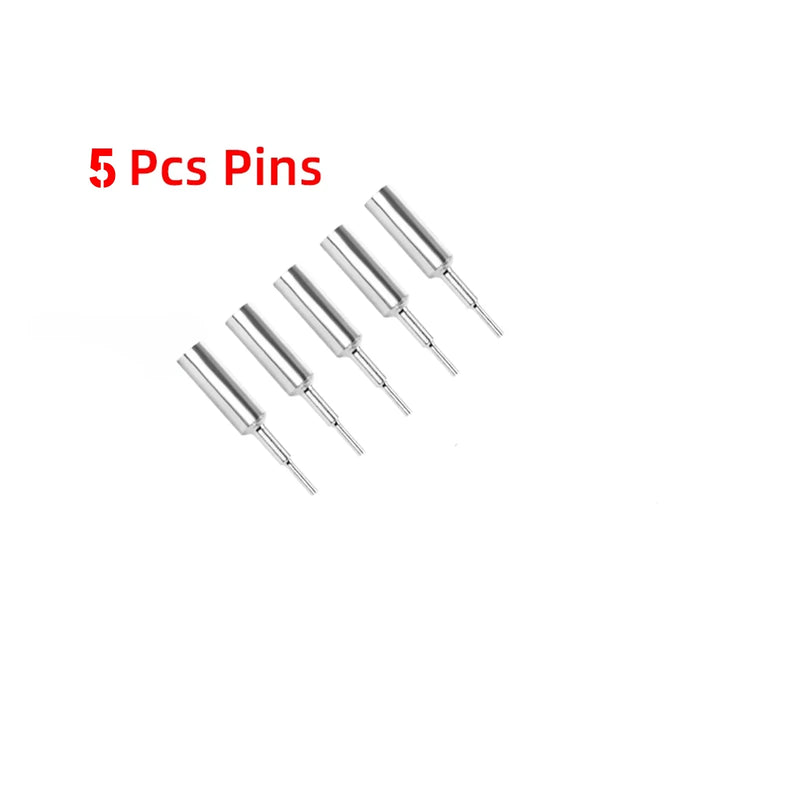 Watch Band Link Pin Remover Tool Kit with 3 Extra Pins, Metal, Fits up to 30mm Bands