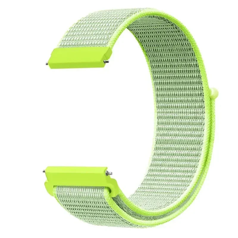 Nylon Loop Strap for Omega X Swatch Joint MoonSwatch & Other Smartwatches (20mm)