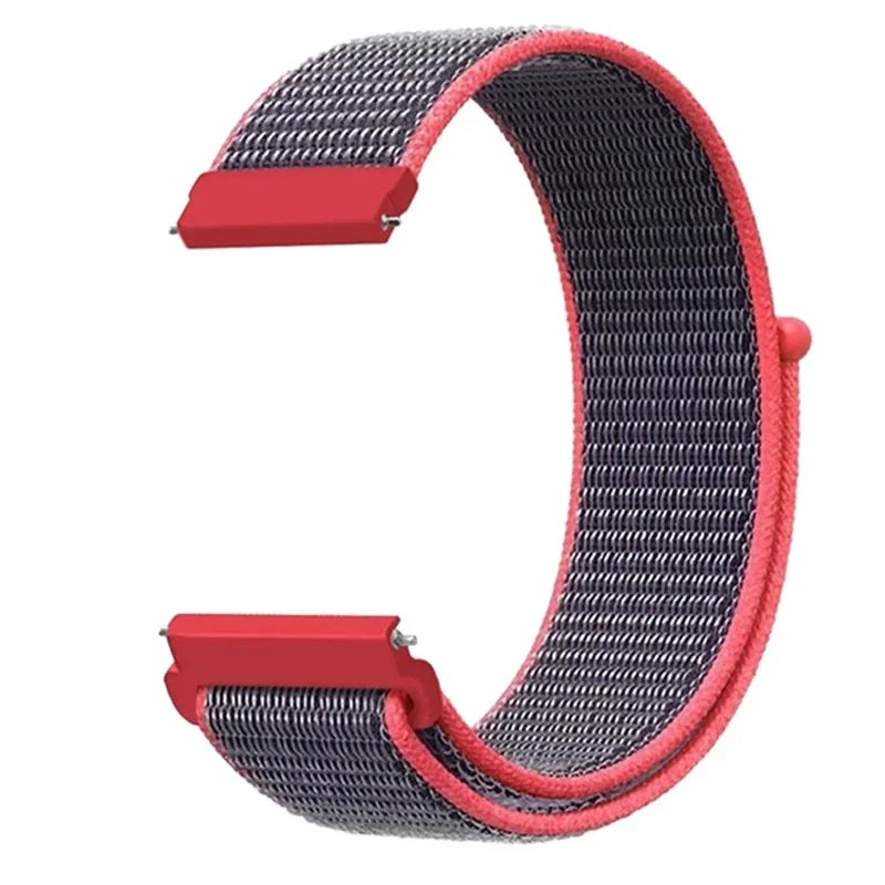 Nylon Loop Strap for Omega X Swatch Joint MoonSwatch & Other Smartwatches (20mm)