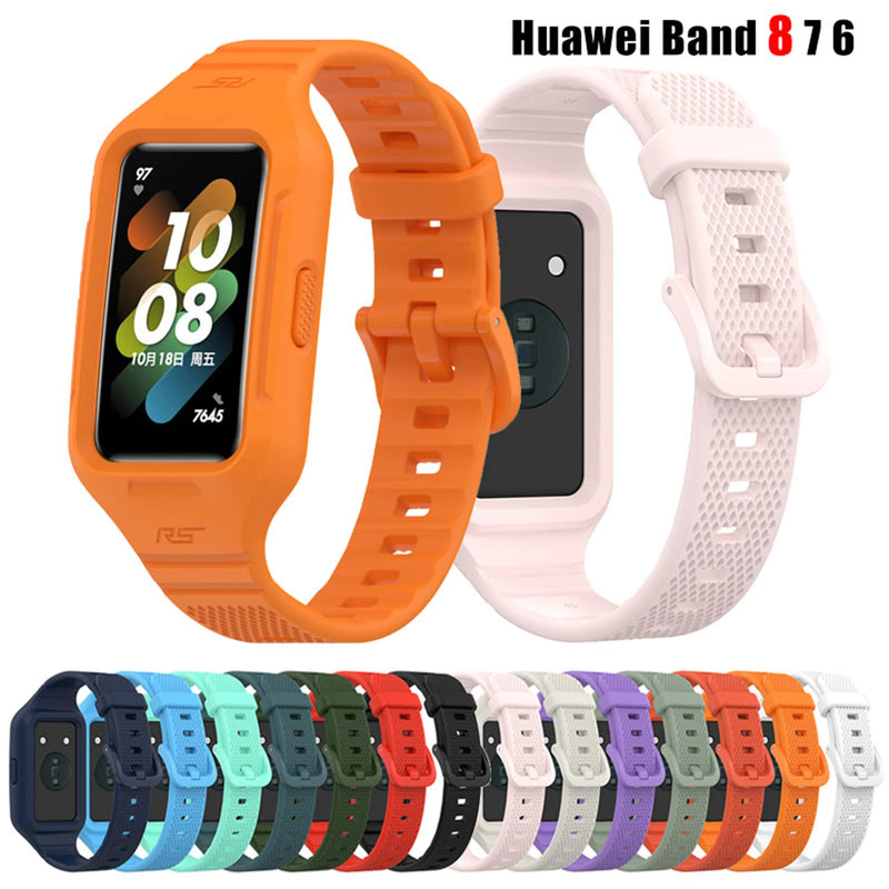 Silicone Strap for Huawei Watch Band 8/7/6 and Honor Band 6 – Replacement Wristband