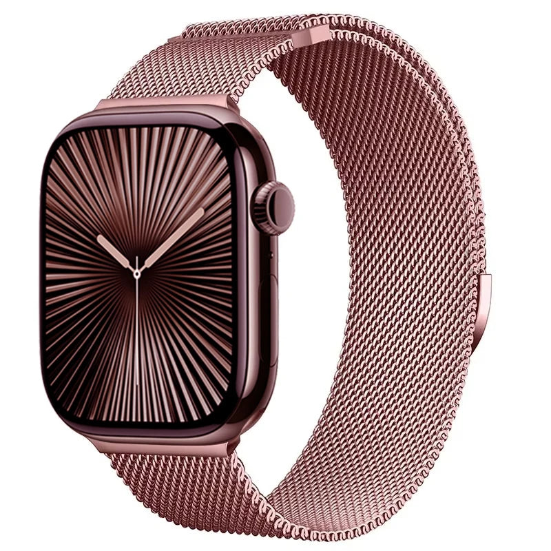 Milanese Magnetic Strap for Apple Watch – Ultra 2, Series 10, 9, 8, 7,  6, 5, 4, SE, 3, 2, 1