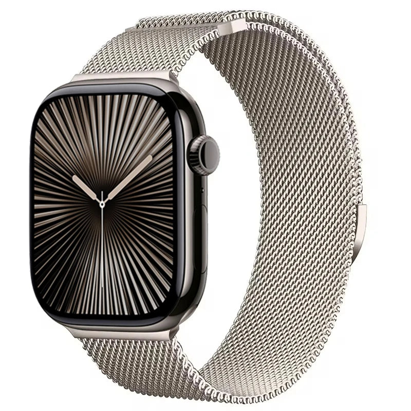 Milanese Magnetic Strap for Apple Watch – Ultra 2, Series 10, 9, 8, 7,  6, 5, 4, SE, 3, 2, 1