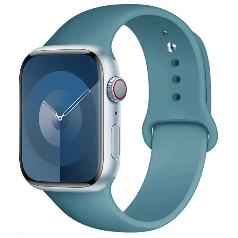 Silicone Sport Band for Apple Watch (44mm, 45mm, 40mm, 41mm, 38mm, 49mm)