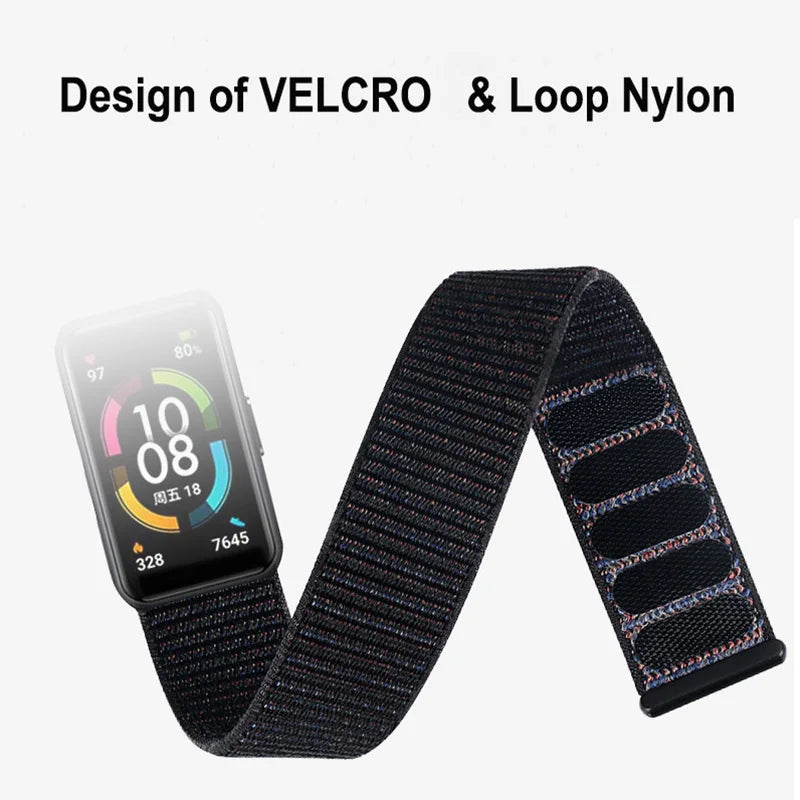 Nylon Loop Strap for Huawei Band 9/8/7: Comfortable, Durable, and Stylish