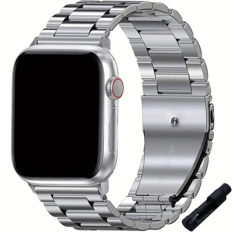 Stainless Steel Bracelet for Apple Watch Strap Ultra Series 9 10 SE 49/46/45/44/42/41/40mm